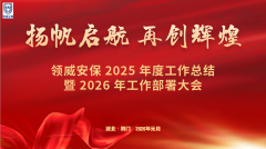 揚帆啟航 再創(chuàng)輝煌——領威安保2025年度工作總結(jié)